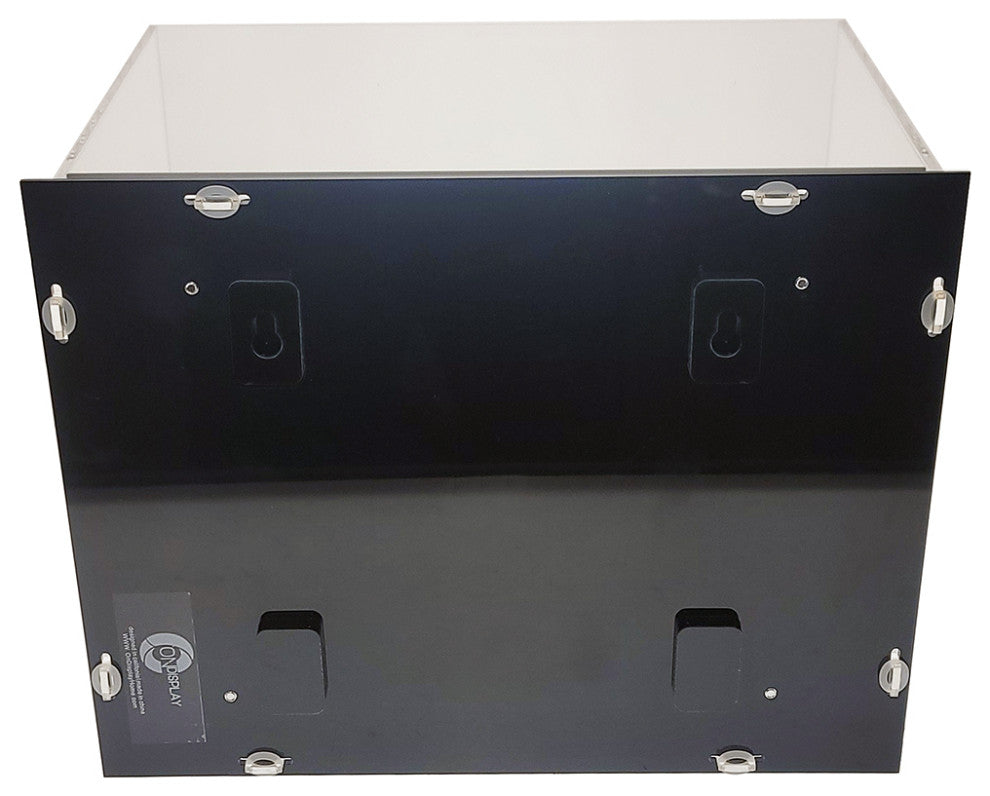 OnDisplay Deluxe UV-Protected Baseball Glove Display Case - Black Base - Luxe H