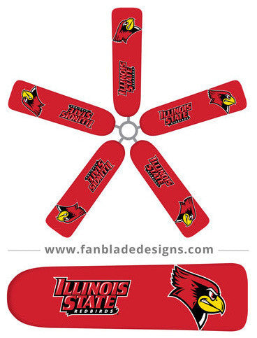 Illinois State Fan Blade Covers, Set of 5