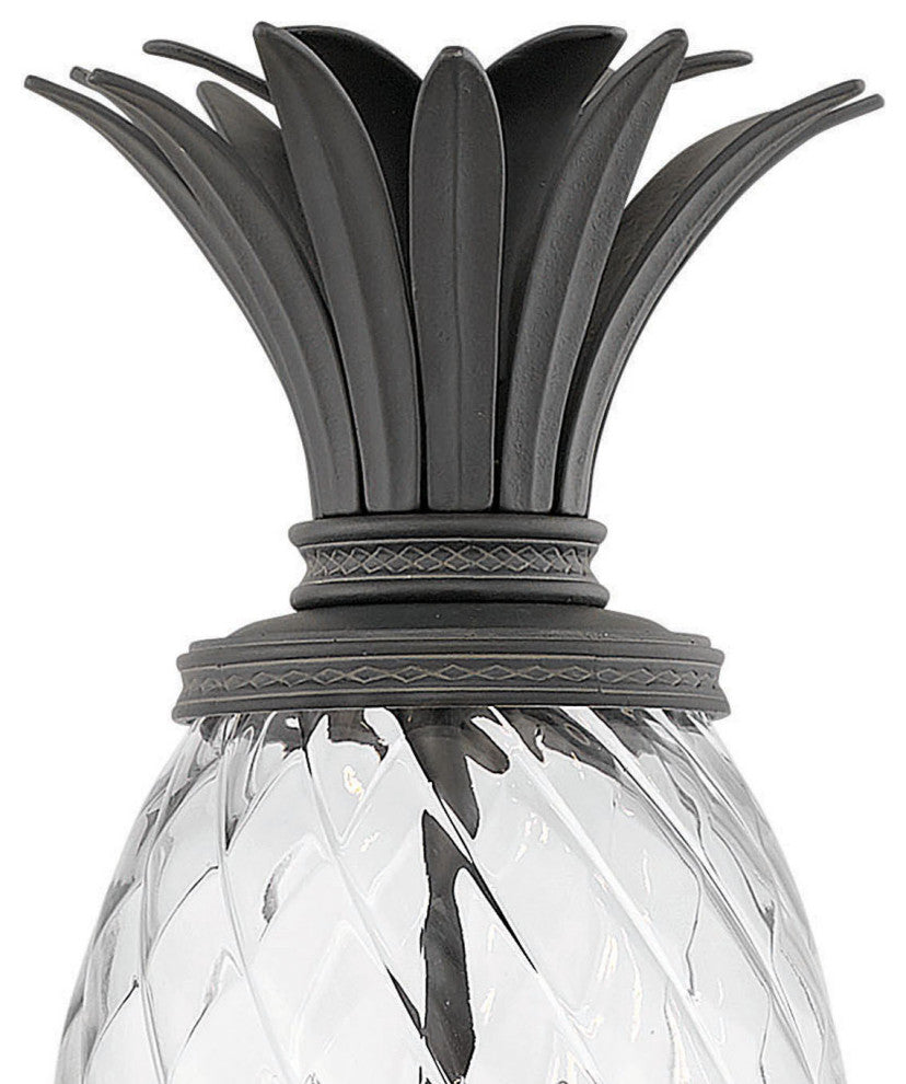 Hinkley Plantation Large Post Top Or Pier Mount Lantern, Museum Black