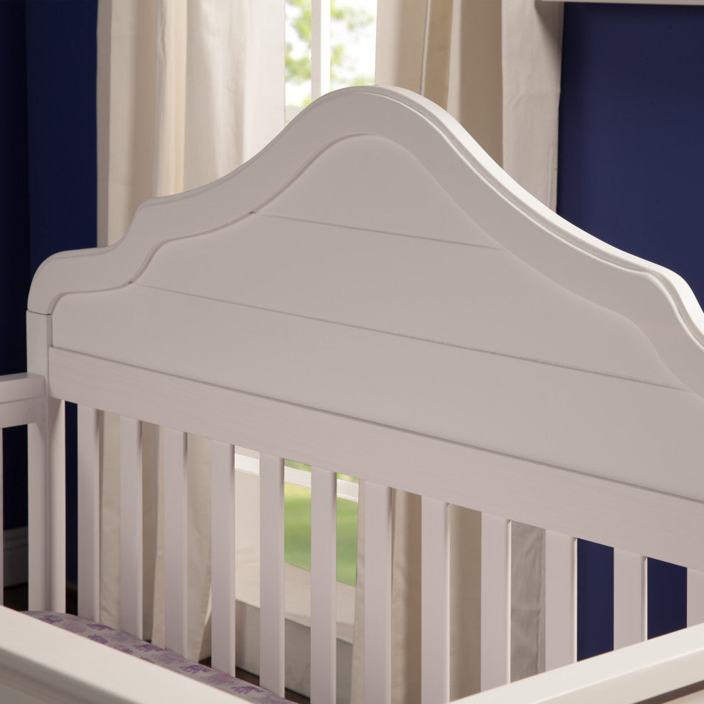 DaVinci Flora 4-In-1 Convertible Crib, White