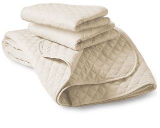 Bare Home Diamond Stitched Coverlet Set, Sand, Full/Queen