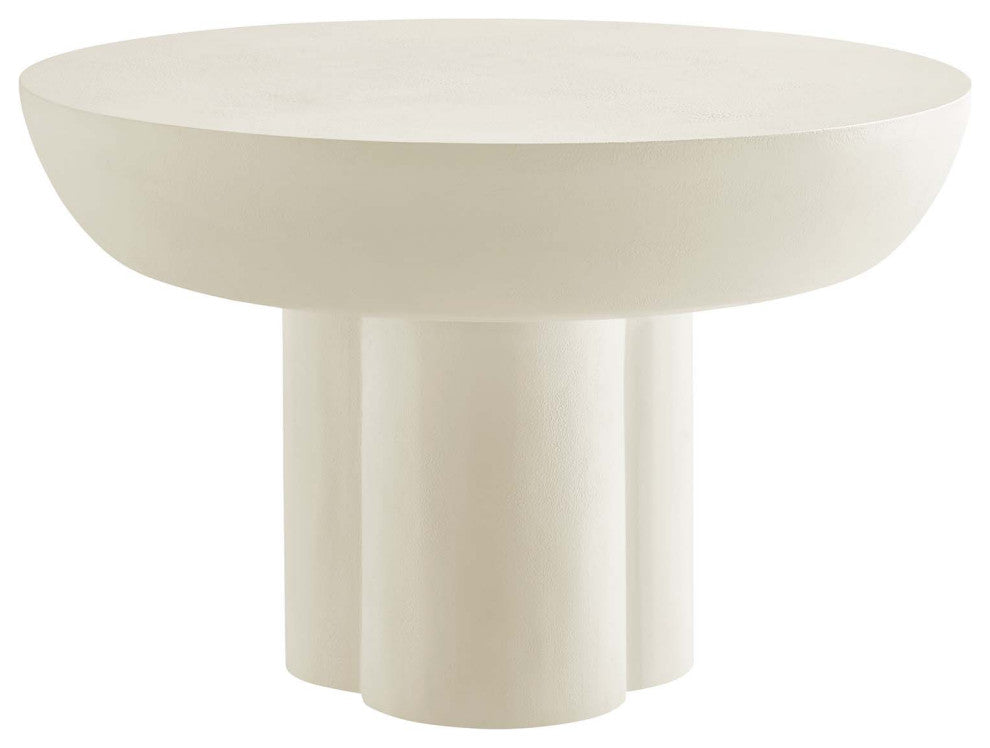 Caspian Round Concrete Coffee Table