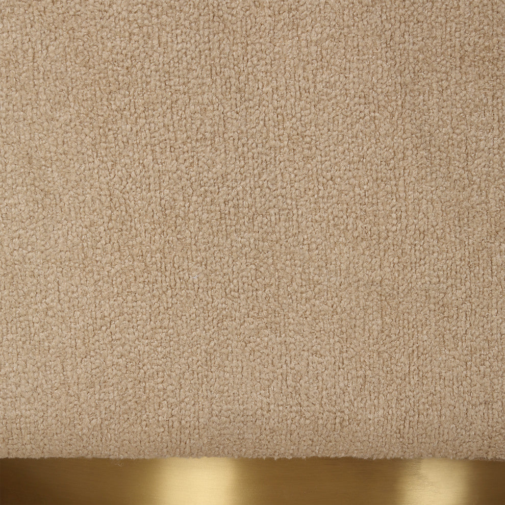 Uttermost Grounded Modern Swivel Chair