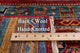 2' 8" X 6' 5" Persian Gabbeh Tribal Hand-Knotted Runner Rug Q11030