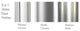 Pera Ellipse Barstool, Gray Leatherette, Polished Chrome Base