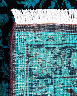 Overdyed, One-of-a-Kind Hand-Knotted Area Rug Red, 3'1"x5'1"