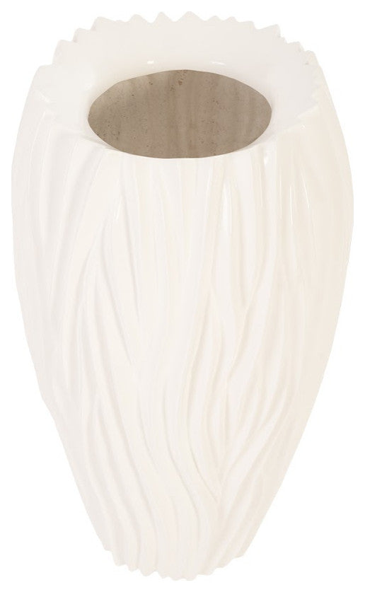 Alon Planter, Gel Coat White