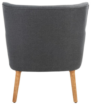 Safavieh Delfino Accent Chair, Dark Grey