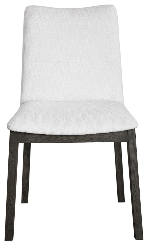 Uttermost Delano White Armless Chair S/2 23586-2