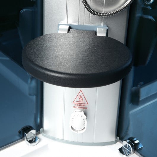 Corner Steam Shower, 38"