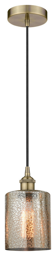 Innovations 616-1P-AB-G116 1-Light Mini Pendant, Antique Brass