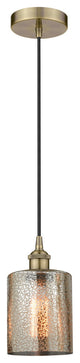Innovations 616-1P-AB-G116 1-Light Mini Pendant, Antique Brass
