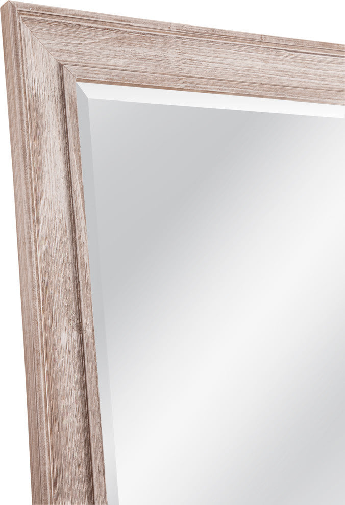 Kibbe Floor Mirror - White Wash