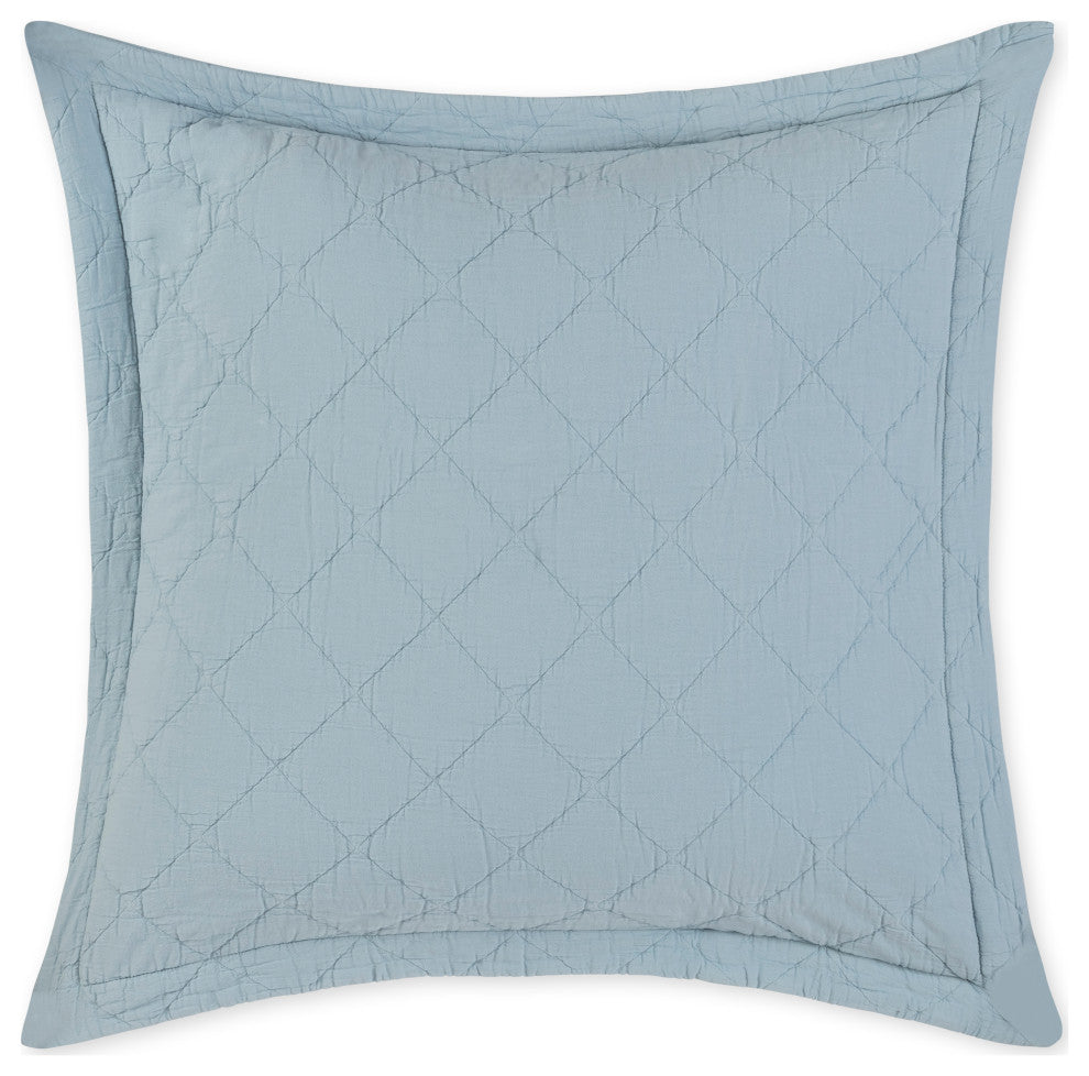 Providence Easton Shams, Light Blue, Euro