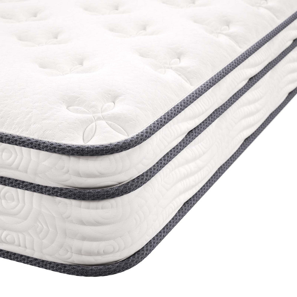 Jenna 8" Queen Innerspring Mattress MOD-6135-WHI