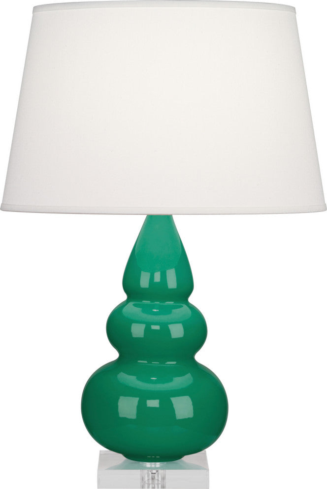 Robert Abbey RA-EG33X 1-Light Accent Lamp, Small Triple Gourd