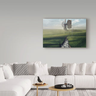 Sulaiman Almawash 'Cultivate The Ground' Canvas Art, 19"x12"