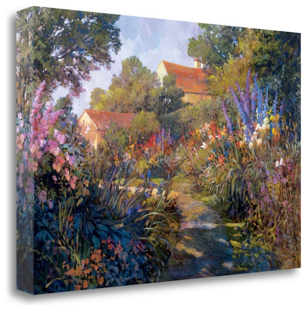 "Annapolis Garden" By Philip Craig, Giclee Print on Gallery Wrap Canvas