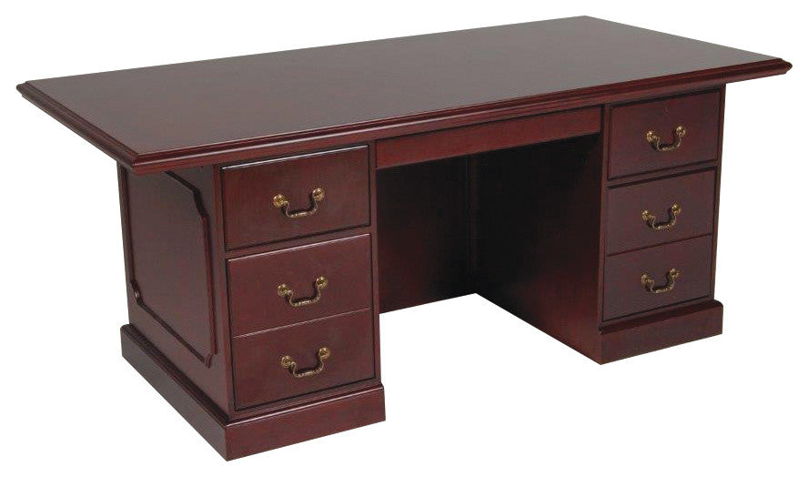 Executive Desk, Mahogany