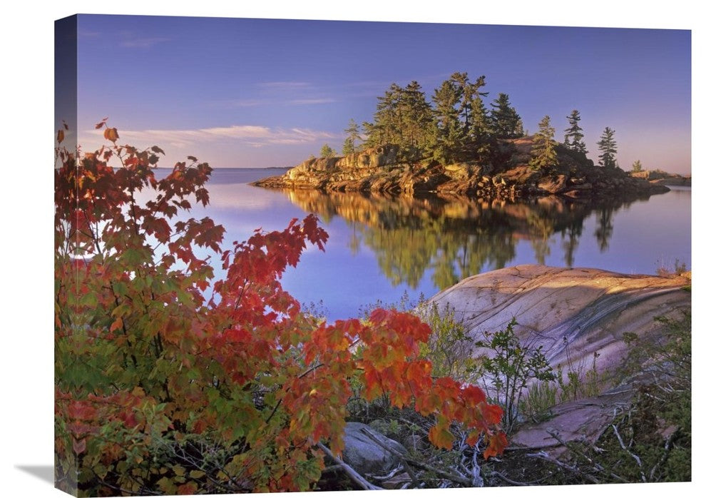 "Island In Georgian Bay, Lake Huron, Killarney Provincial Park, Ontario" Artwork