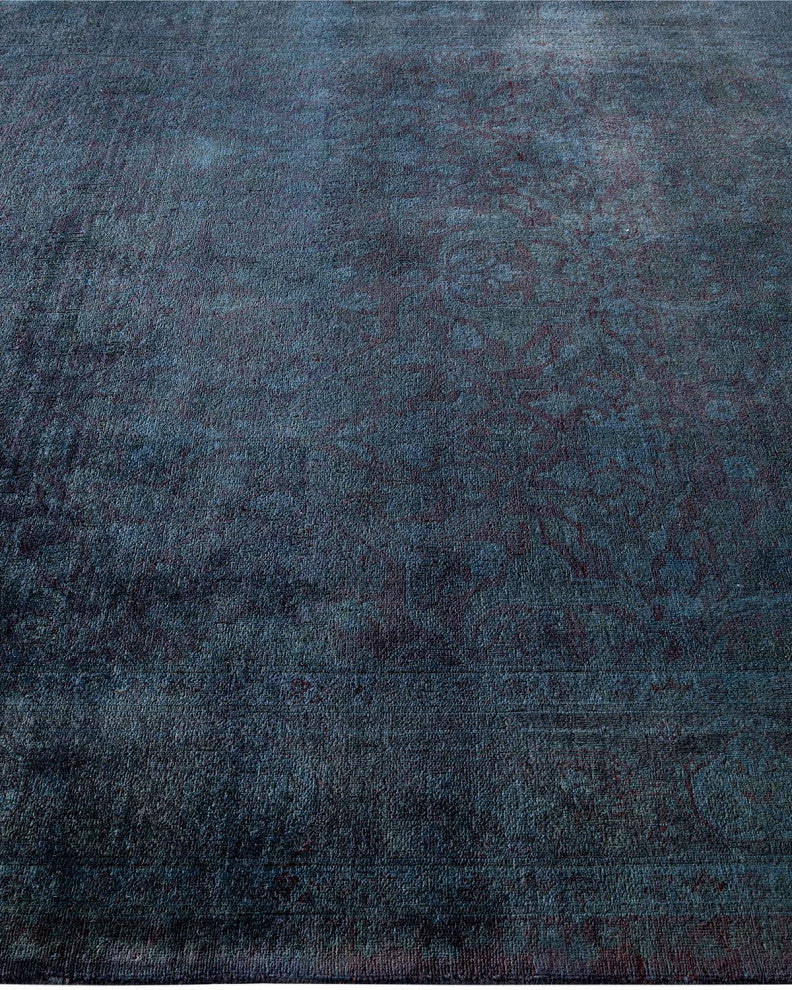 Vibrance, One-of-a-Kind Hand-Knotted Area Rug Gray, 6'2"x8'10"
