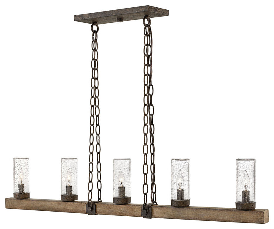 Hinkley Sawyer Five Light Linear, Sequoia