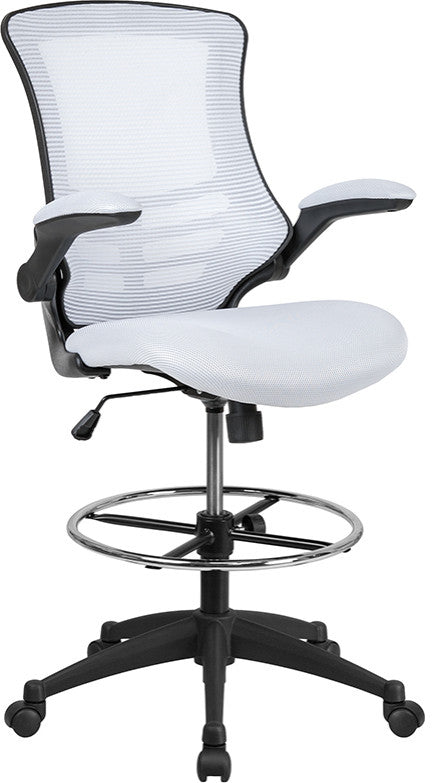 White Mesh Draft Chair