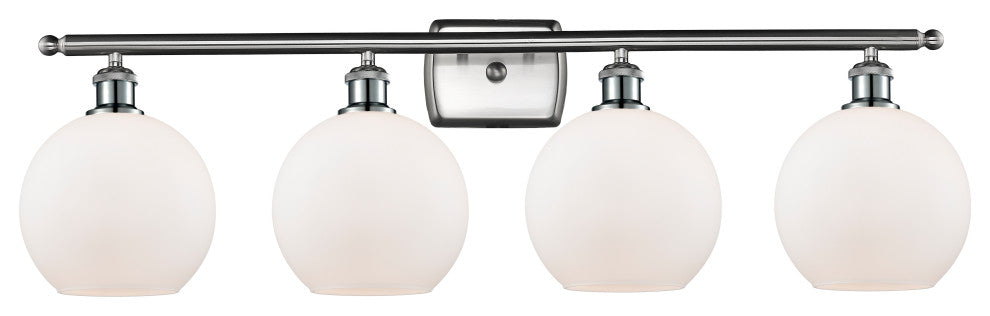 Innovations Lighting 516-4W-SN-G121-8-LED 4 Light 36" Bath Vanity Light