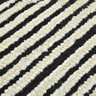 Chicago Umika Area Rug, Ebony, 5' x 8', Geometric