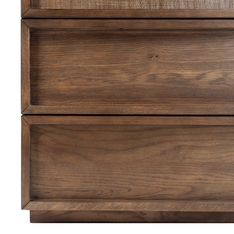 Safavieh Couture Zeus 6 Drawer Wood Dresser, Natural