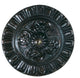 Kensington Knob Antique Pewter, Dark Brass