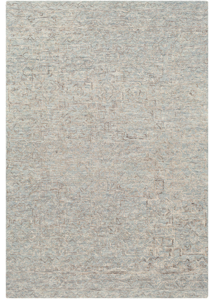 Surya Newcastle NCS-2308 Transitional Area Rug, Sea Foam, 4'' x 6'' Rectangle