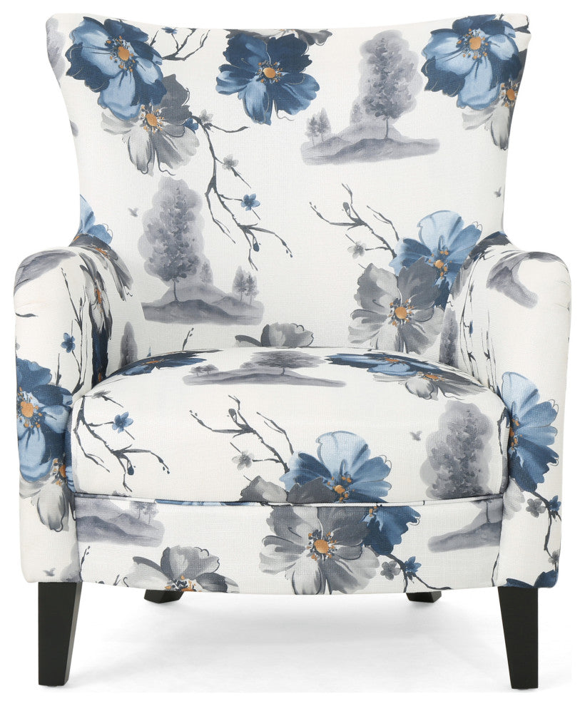 GDF Studio Oliver Contemporary Fabric Upholstered Club Chair