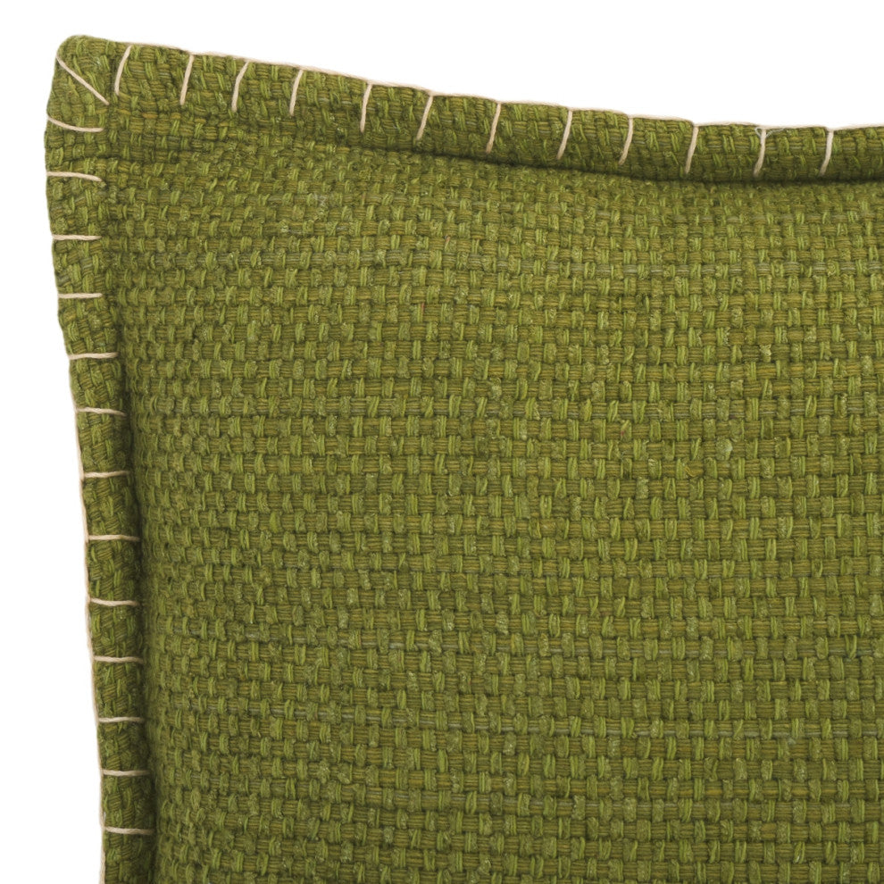Safavieh Rhea Pillow, Olive/Natural
