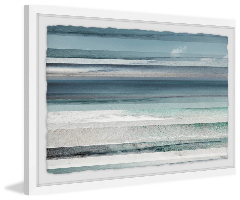 "Himara" Framed Painting Print, 24"x16"