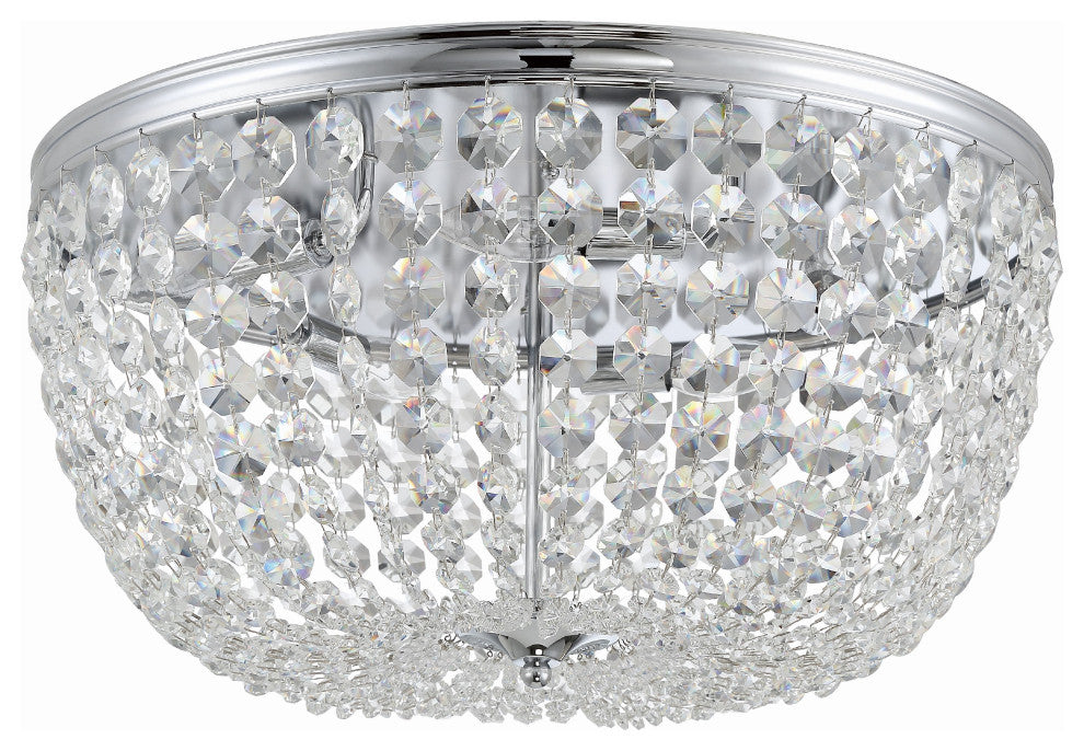 Nola 5-Light Polished Chrome Ceiling Mount