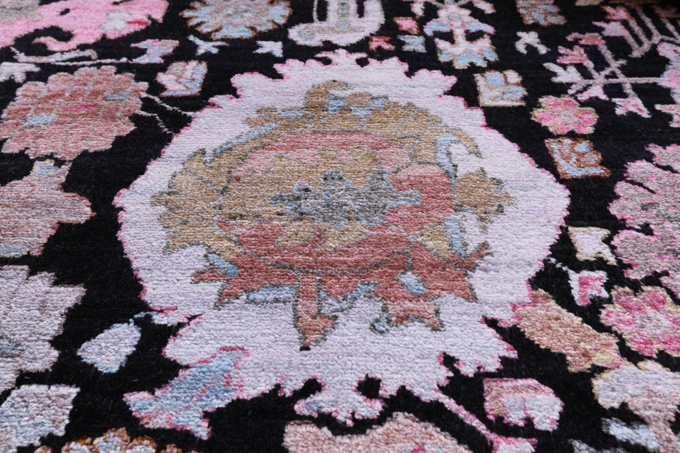 Wool and Silk Persian Handmade Rug 10' 0" X 14' 3" Q7072