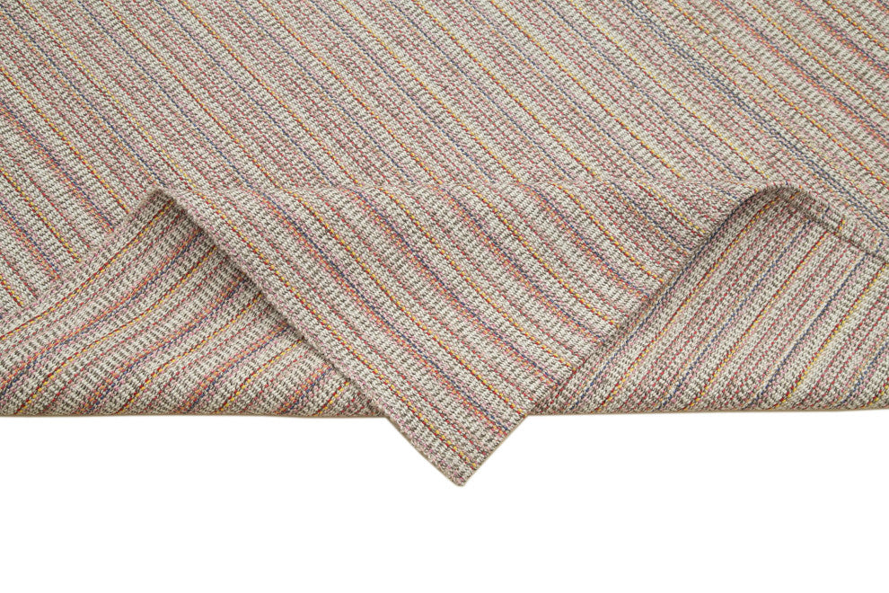 Rug N Carpet - Hand-knotted Turkish 10' 5'' x 13' 6'' Flatweave Wool Kilim Rug