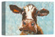 Curious Cow 1 Canvas Wall Art, 12"x18", Unframed