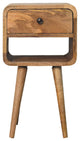 Mini Oak-ish Curve Lower Nightstand