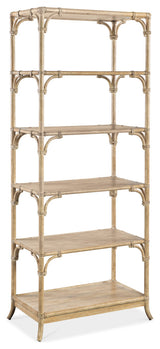 Retreat Pole Rattan Bookcase