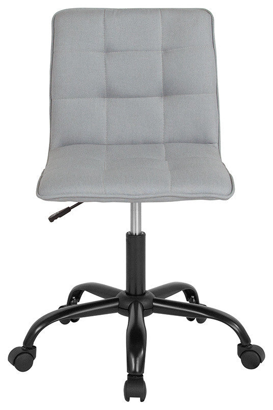 Sorrento Home and Office Task Chair, Light Gray Fabric