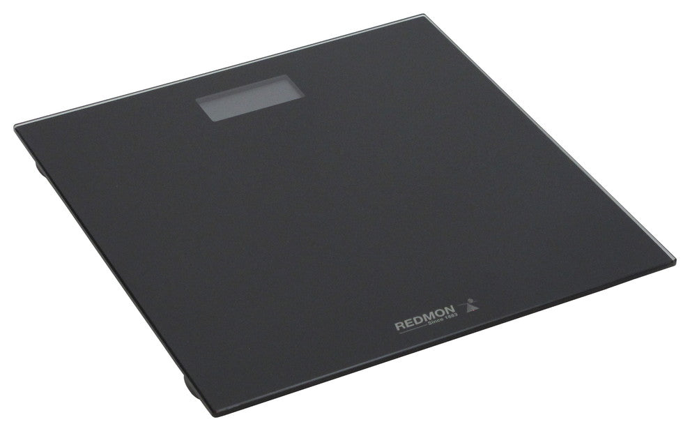 Precision Digital Glass Top Personal Scale, Black