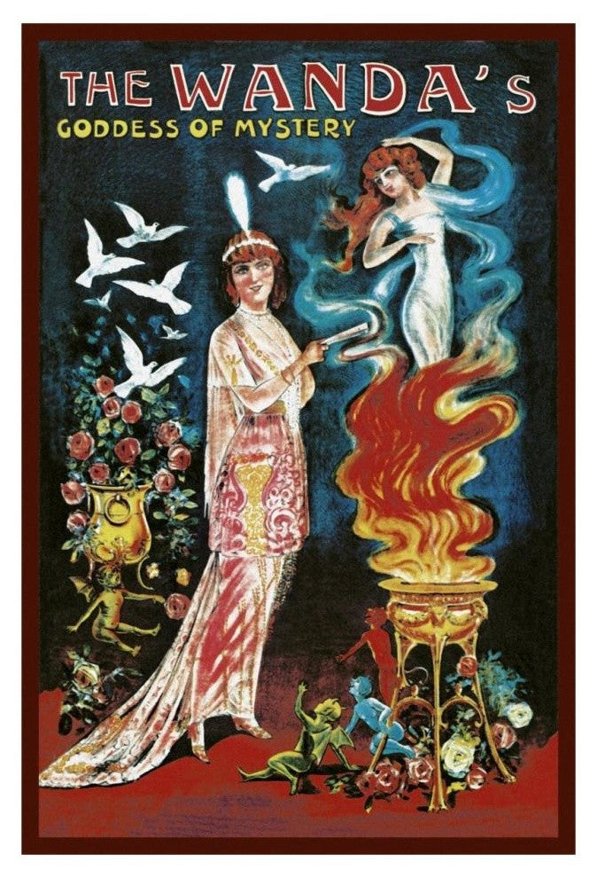 "Magicians: Wanda's Goddess of Mystery" Paper Print by Louis Galice, 22"x32"