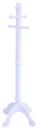 Kid's Deluxe Coat Rack, White