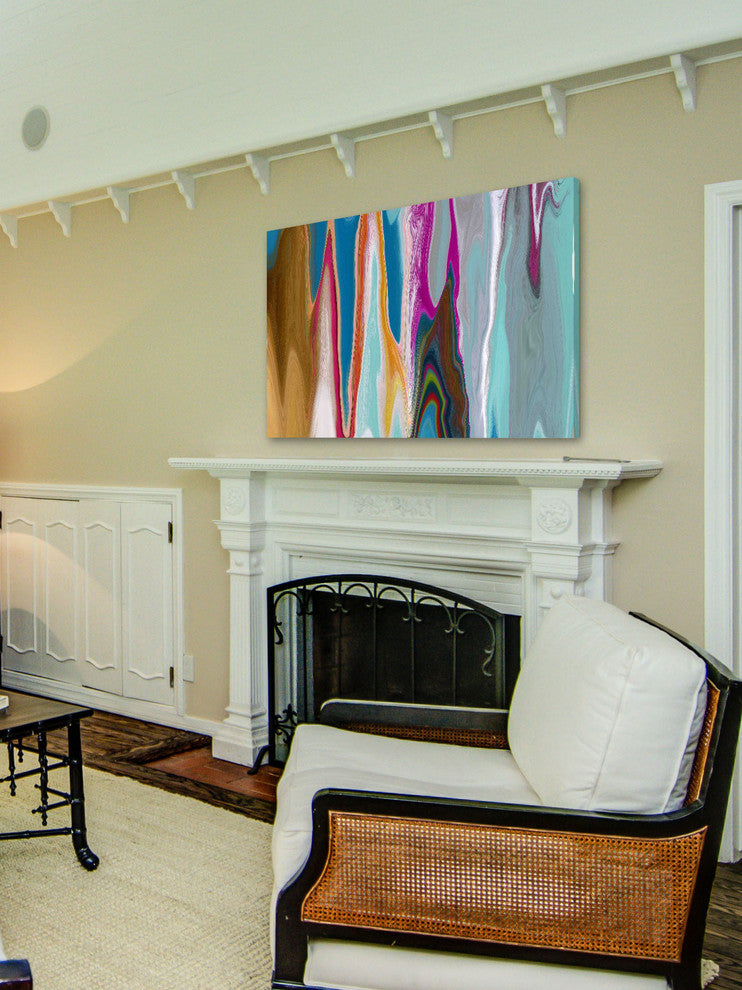 "Ocean Movement II" Painting Print on Canvas by Irena Orlov
