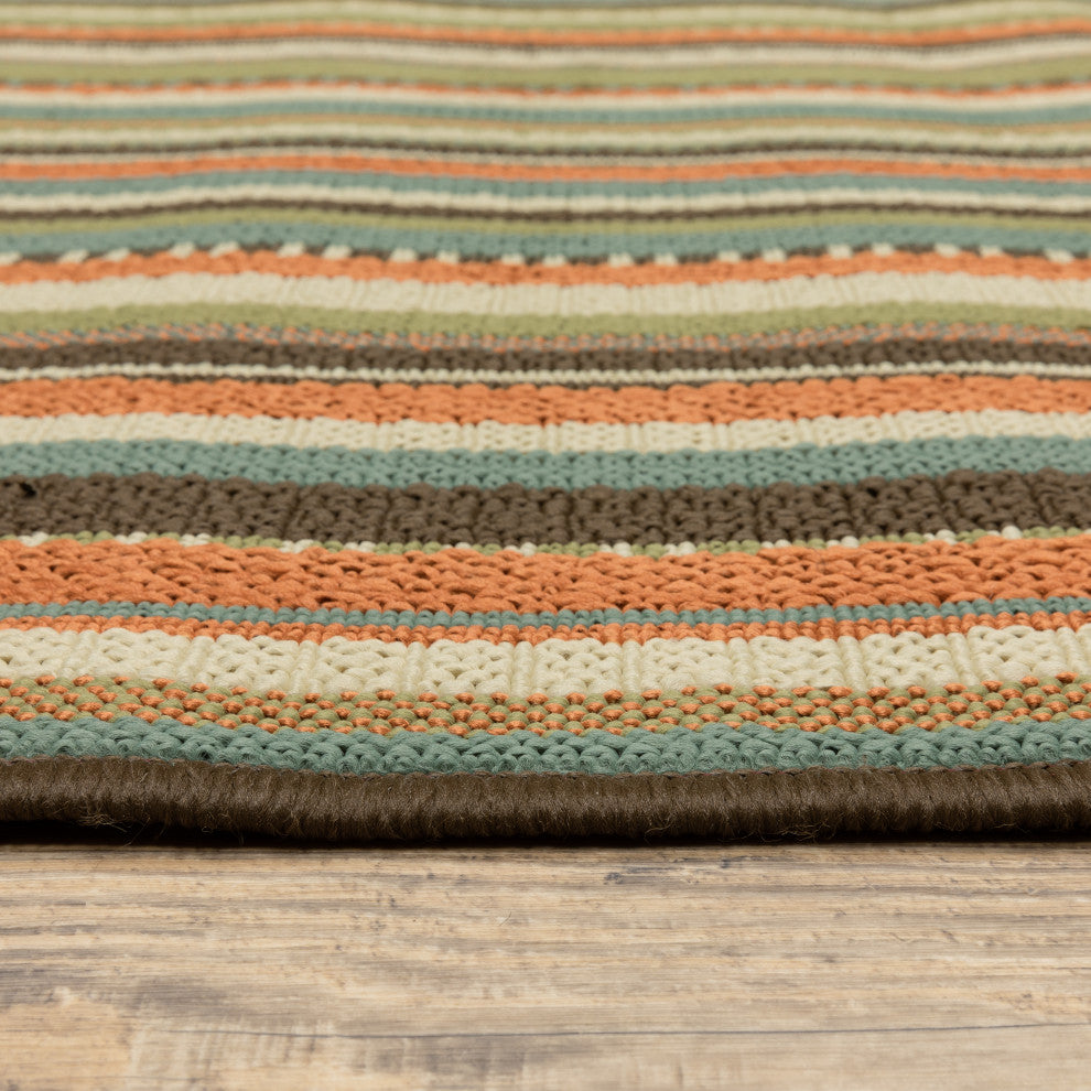Montego 6996C Green/Blue 2'5" x 4'5" Rug