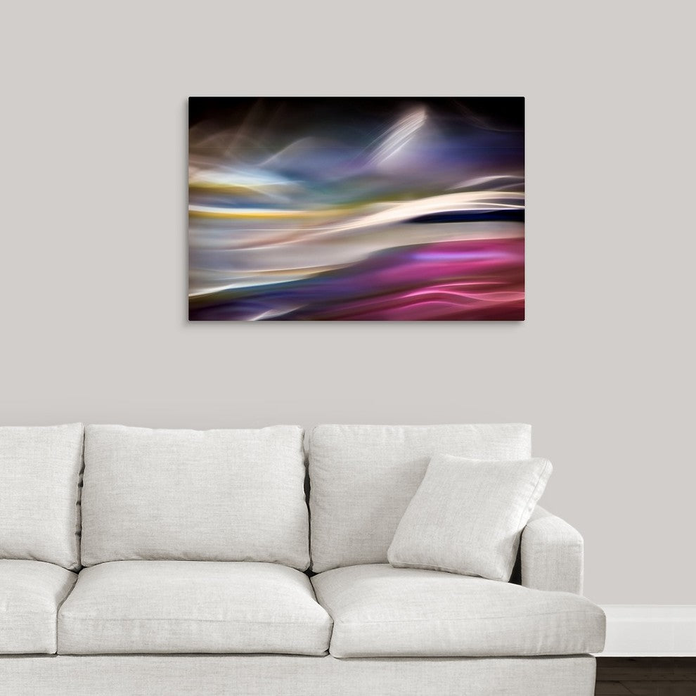 "Ski Season " Wrapped Canvas Art Print, 36"x24"x1.5"