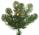 Oregon Fir Slim Christmas Tree, Dura-Lit 650 Clear, 7.5'x40"