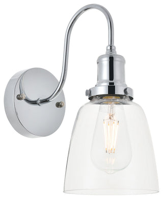 Chrome Finish 1-Light Wall Sconce